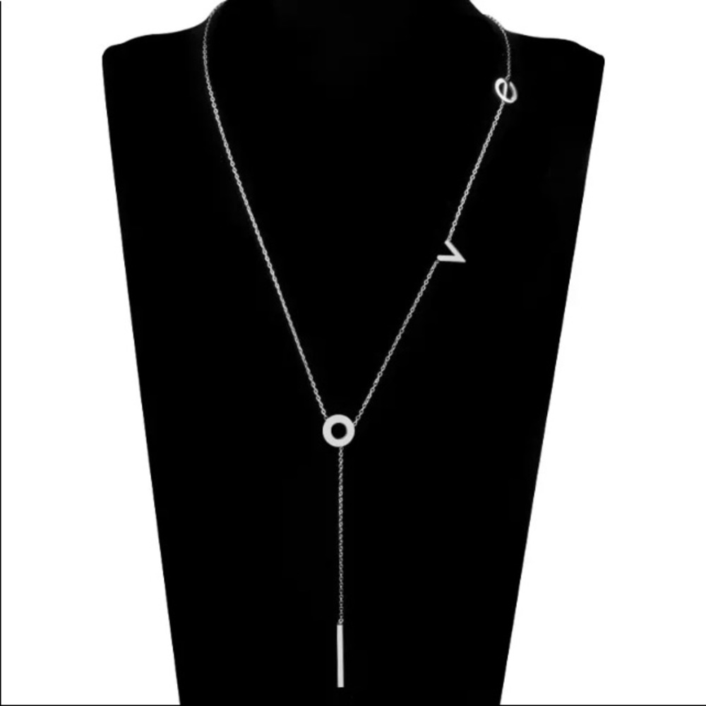 🎈LOVE Letters Stainless Steel Pendant Necklace